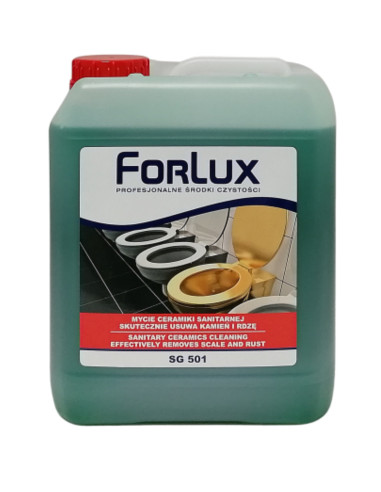 FORLUX SG 501 Żel do mycia sanitariatów 5 L