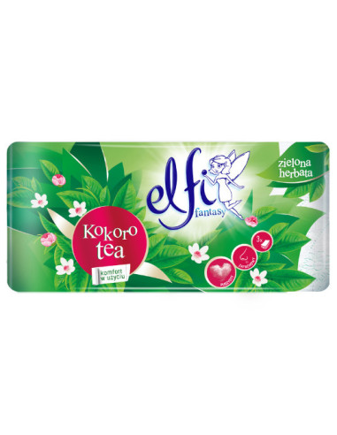 ELFI Kokoro tea 3 warstwowy 15 metrów – papier toaletowy | Hurt B2B