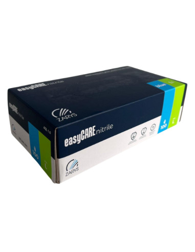 ZARYS rękawice nitrylowe easyCARE – rozmiar L  | Hurt B2B