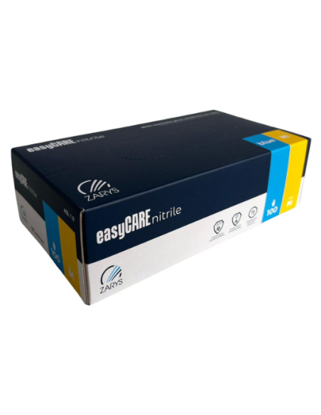 ZARYS rękawice nitrylowe easyCARE – rozmiar M  | Hurt B2B