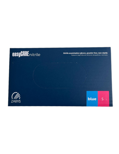 ZARYS rękawice nitrylowe easyCARE – rozmiar S  | Hurt B2B