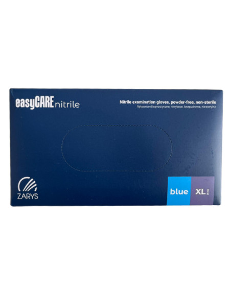 ZARYS rękawice nitrylowe easyCARE – rozmiar XL  | Hurt B2B