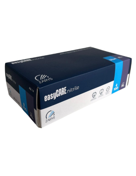 ZARYS rękawice nitrylowe easyCARE – rozmiar XL  | Hurt B2B