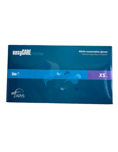 ZARYS rękawice nitrylowe easyCARE – rozmiar XS  | Hurt B2B