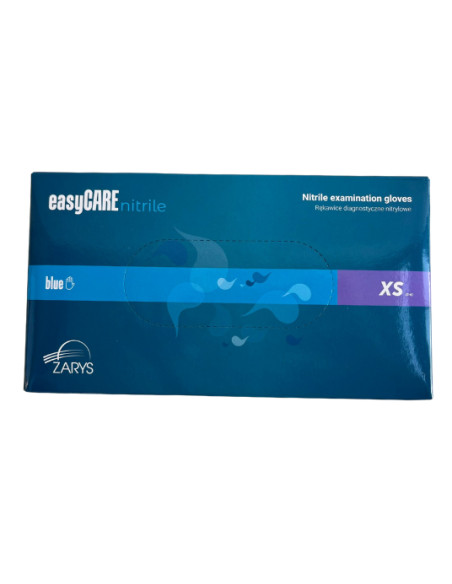 ZARYS rękawice nitrylowe easyCARE – rozmiar XS  | Hurt B2B