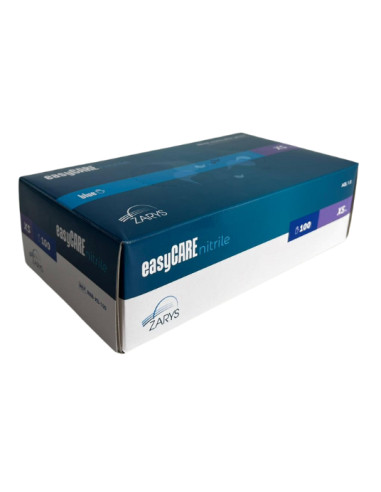ZARYS rękawice nitrylowe easyCARE – rozmiar XS  | Hurt B2B