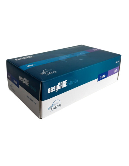 ZARYS rękawice nitrylowe easyCARE – rozmiar XS  | Hurt B2B