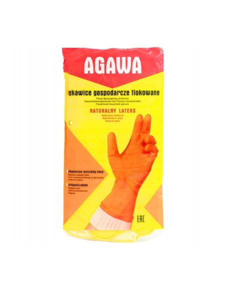 AGAWA rękawice lateksowe – rozmiar L | Hurt B2B