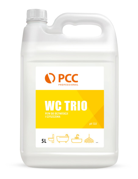 ROKO WC TRIO Płyn do mycia i dezynfekcji sanitariatów 5 L