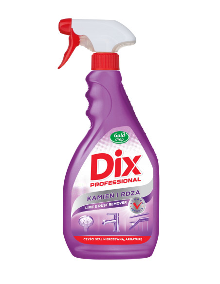 DIX Professional Płyn do czyszczenia łazienki Kamień i rdza 500 ml