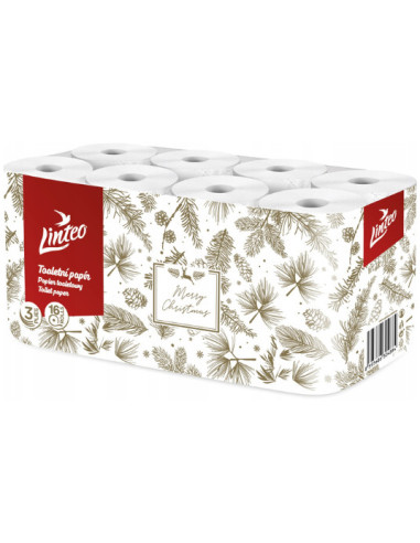 LINTEO Edycja Świąteczna 3 warstwowy 15 metrów – papier toaletowy | Hurt B2B