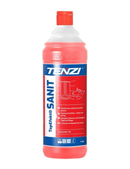 Tenzi Topefekt SANIT koncentrat do mycia sanitariatów 1 L