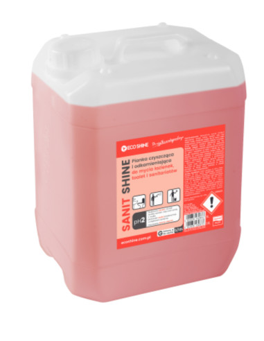 ECO SHINE Sanit Shine pianka spray do mycia sanitariatów 5 L