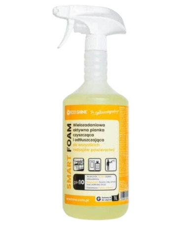 ECO SHINE Smart Foam pianka czyszcząco-odtłuszczająca do powierzchni 1 L
