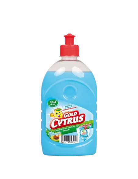 GOLD CYTRUS Balsam do mycia naczyń Aloes i avocado 500 ml