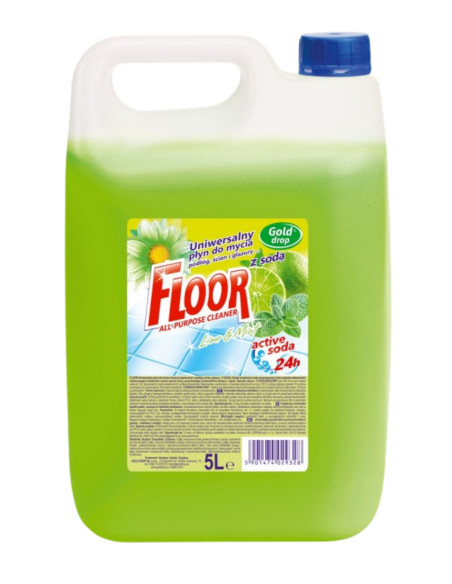FLOOR Płyn uniwersalny z sodą Lime & Mint 5 L