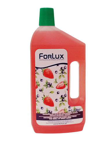 FORLUX PCJ 107 Płyn uniwersalny Truskawkowy 1 L